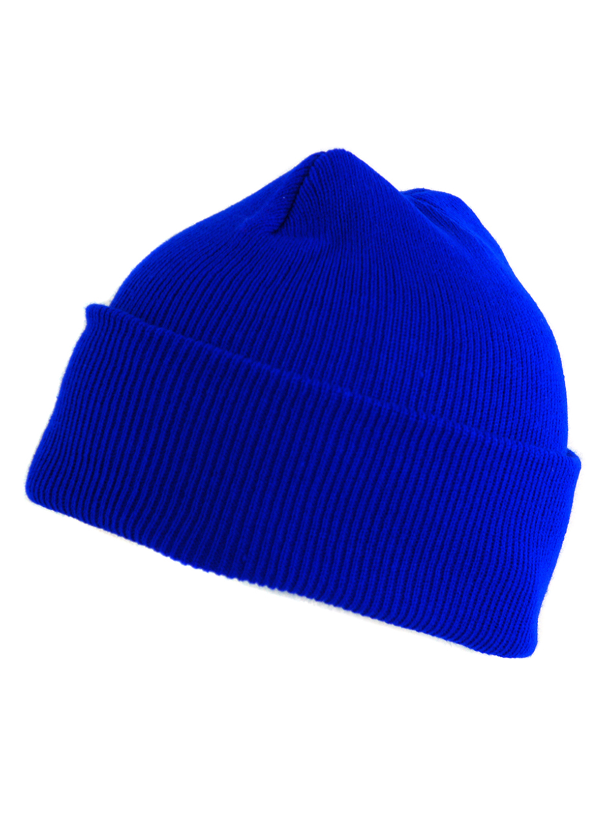 Ярко синяя шапка