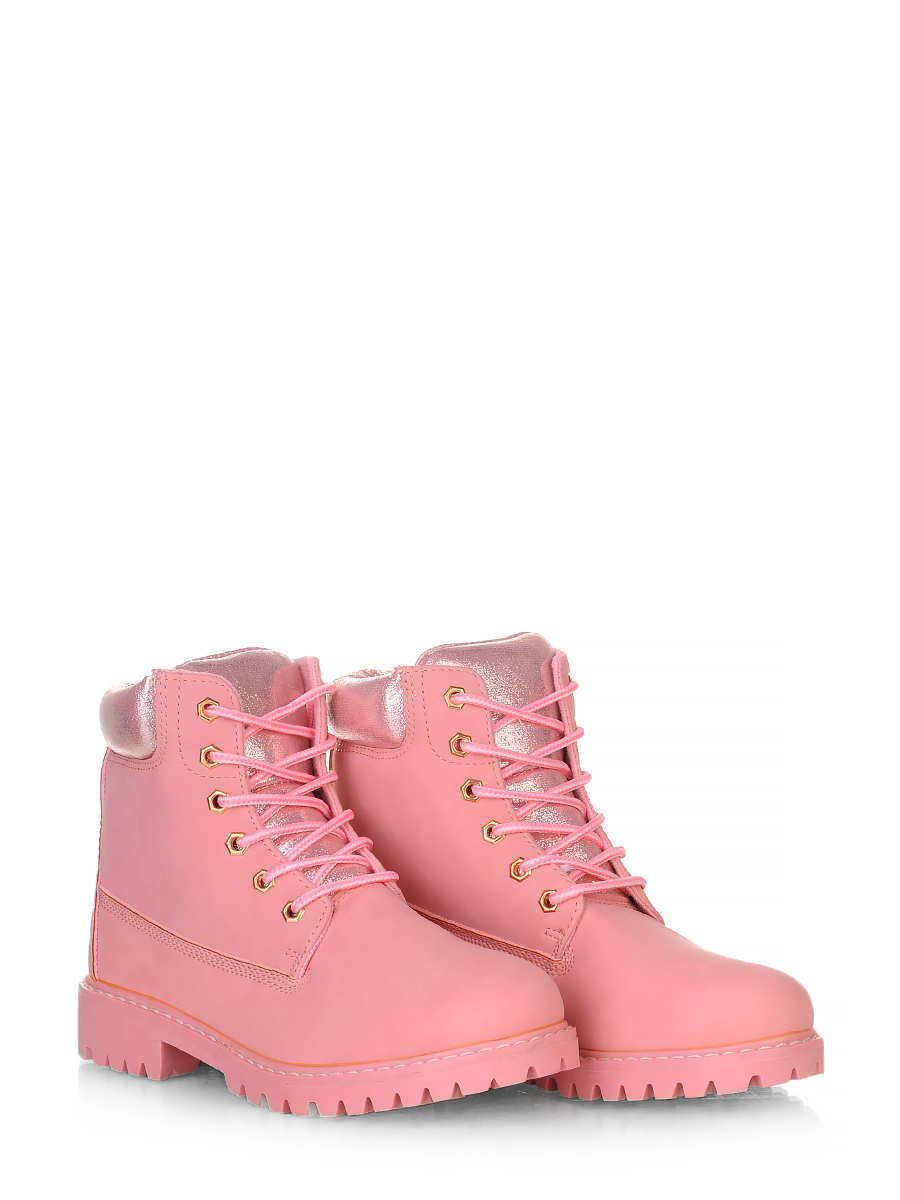 Светло розовые ботинки