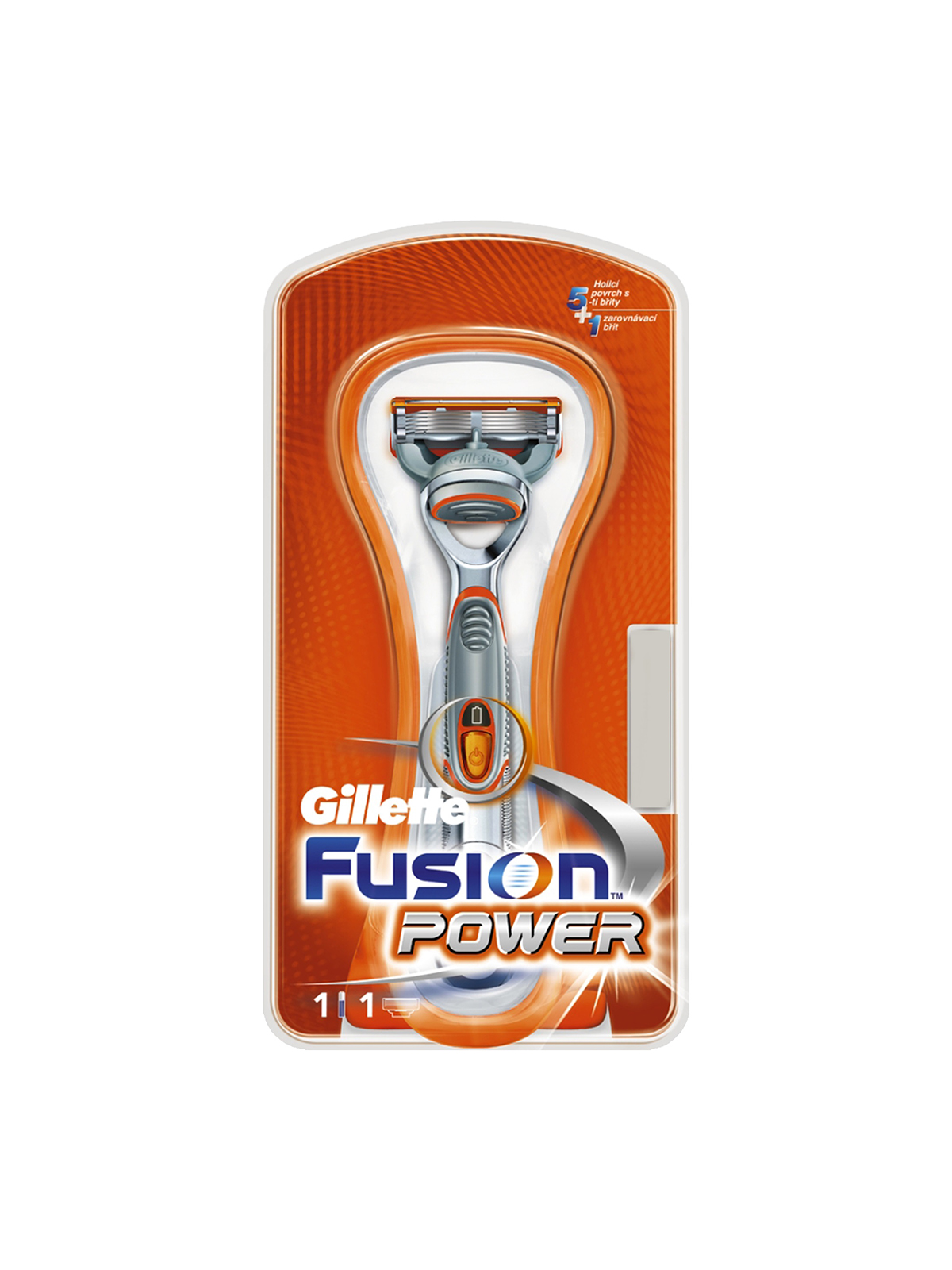 Станок для бритья gillette fusion power с 1 сменной кассетой