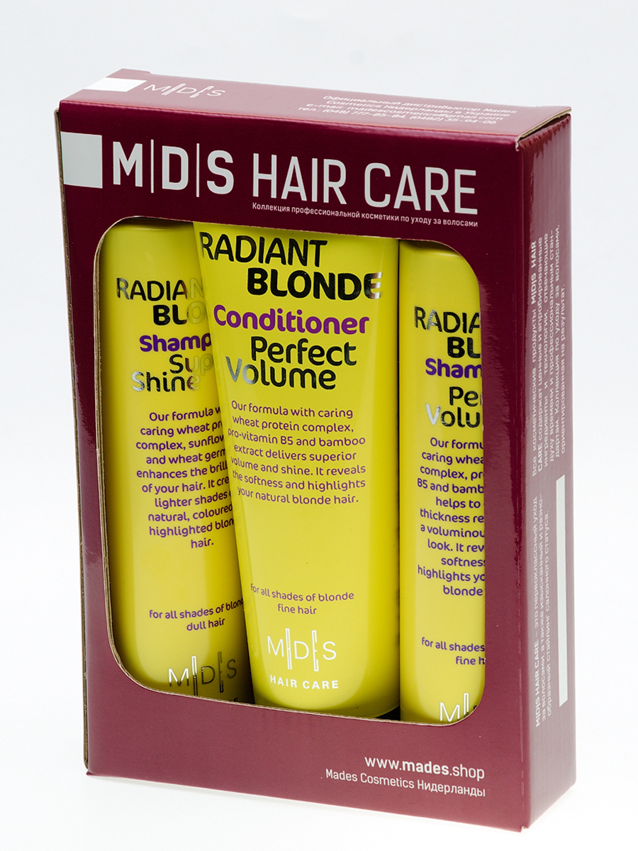 Кондиционер для волос mades radiant blonde perfect volume