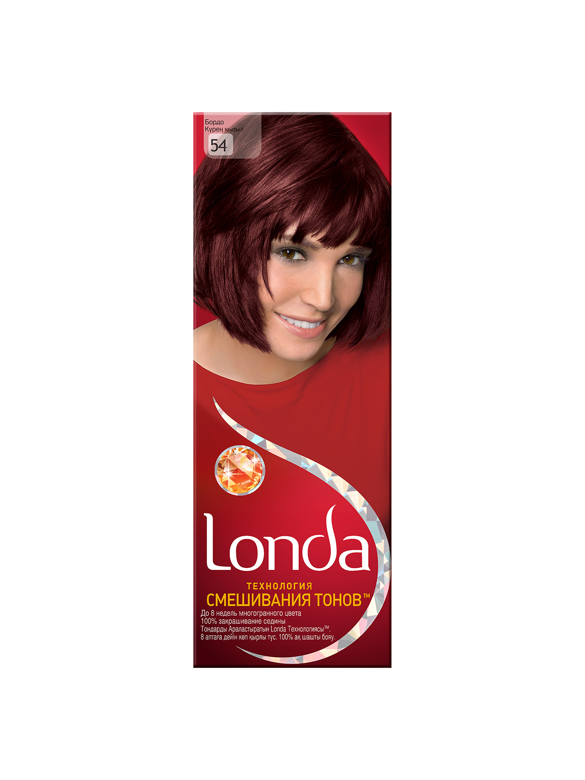Лонда краска бордо 54