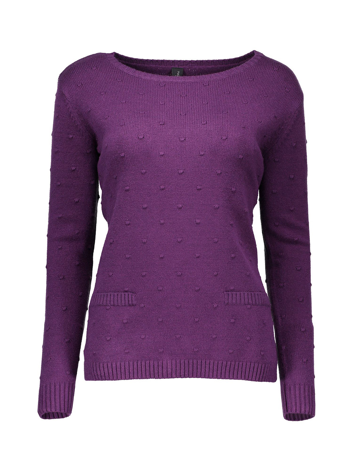 Фиолетовый свитер женский