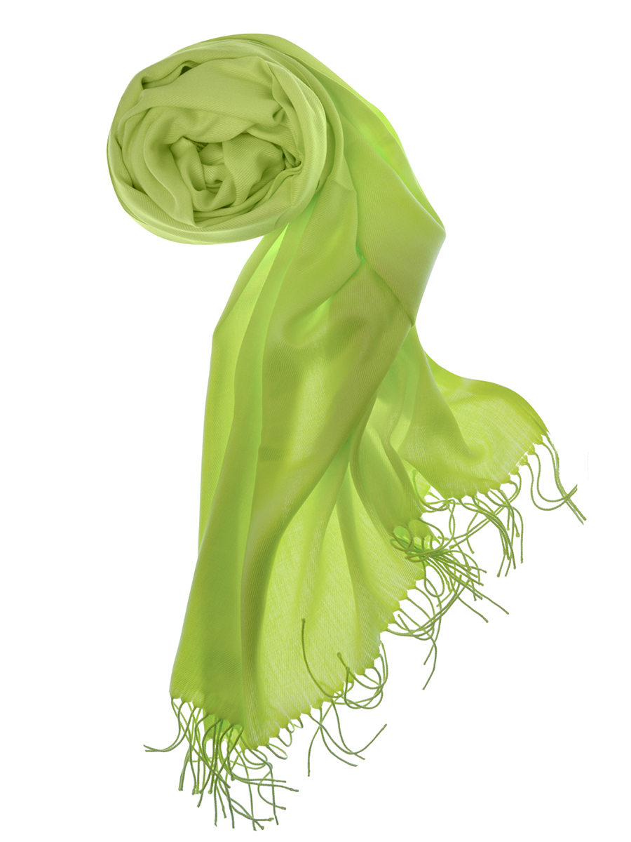 Салатовый шарф
