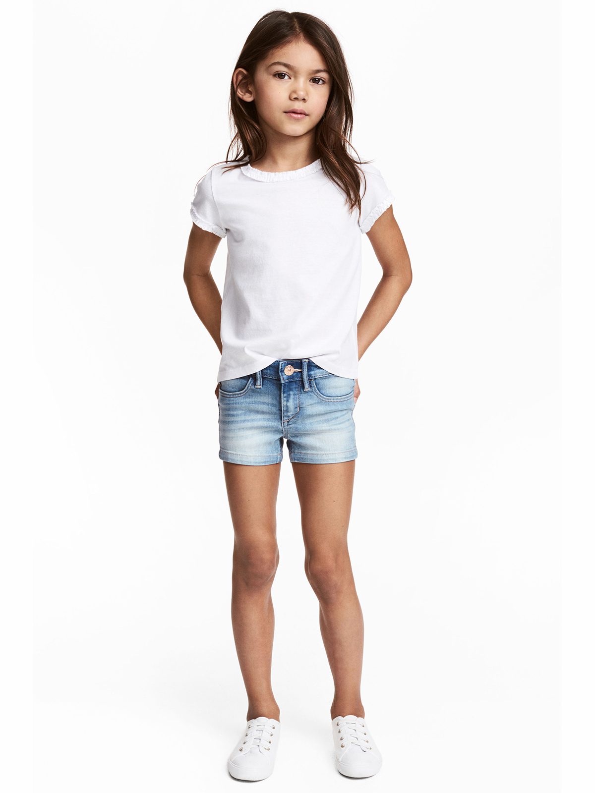 Короткие шорты для девочек