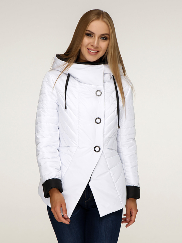 Женские куртки белого цвета