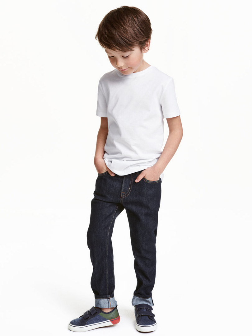 Серые джинсы для мальчика