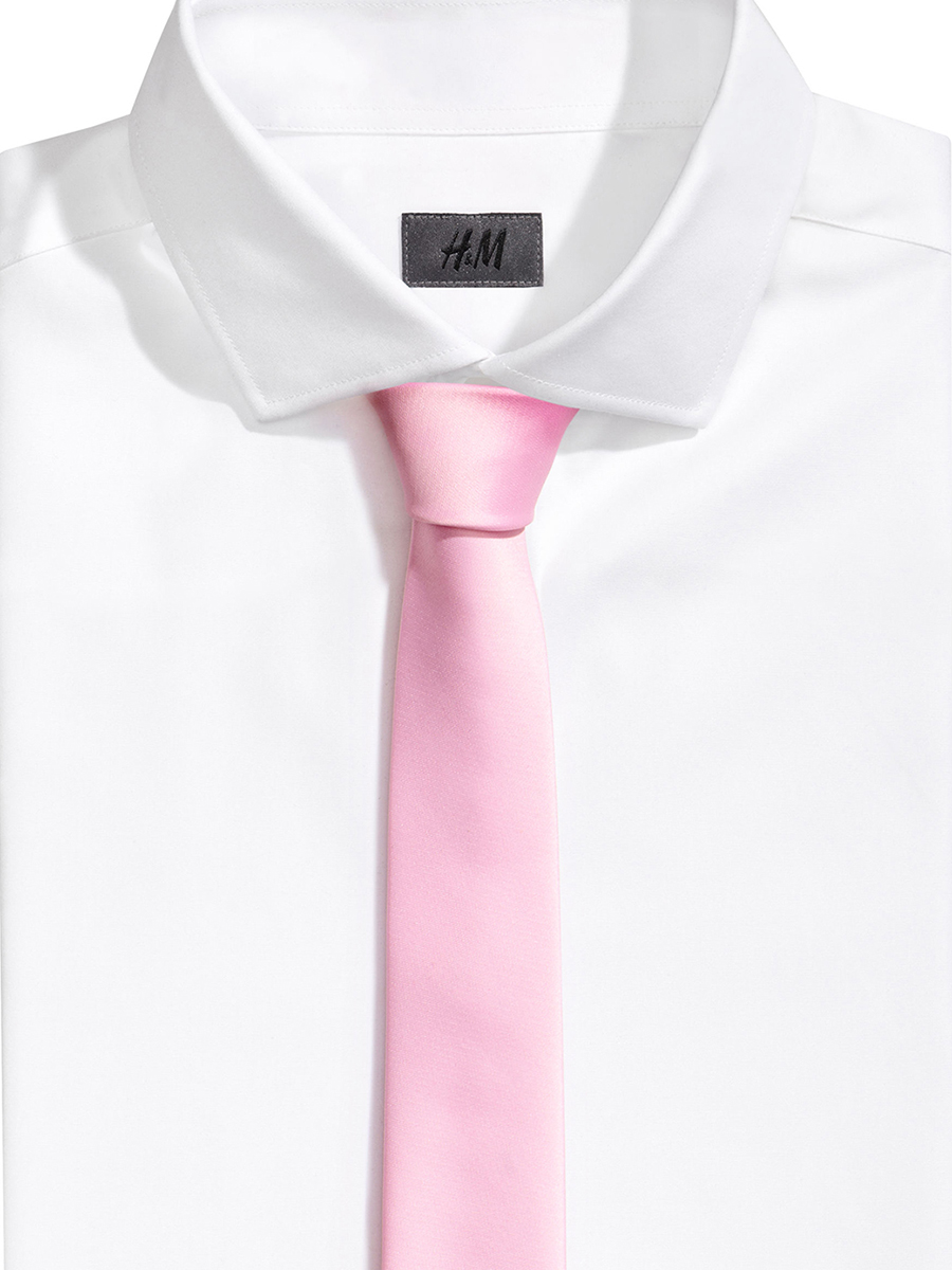 Галстук для розовой рубашки