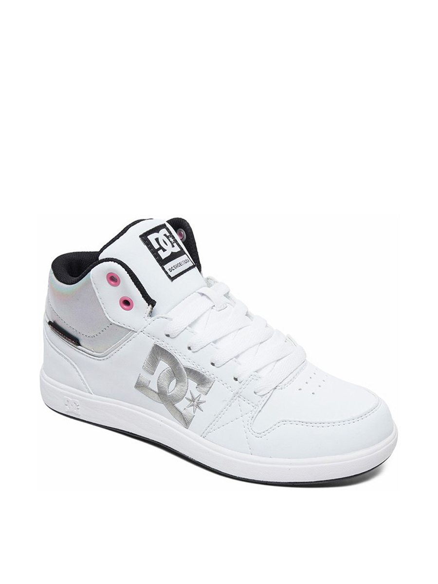 Dc white. Кроссовки DC Shoes белые. Кеды DC Shoes высокие женские. DC кеды белые. Кроссовки DC женские.