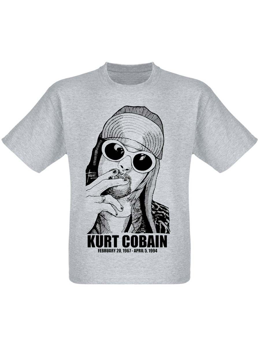 Футболка курт кобейн. Футболка Nirvana (Cobain). Футболка Kurt Cobain 1967 1994. Курт Кобейн Нирвана принт для футболки. Курт Кобейн принты на футболках.