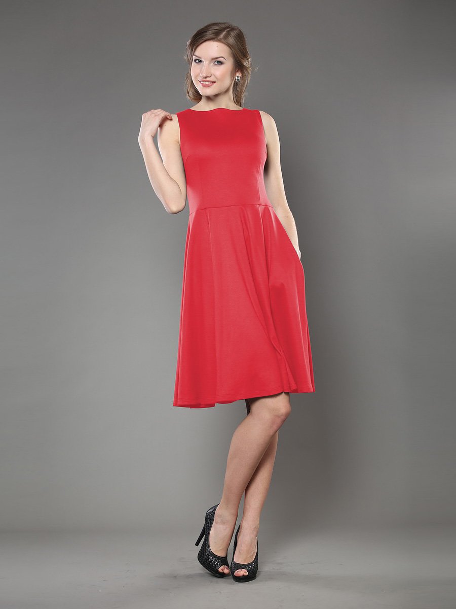 Сукня А-силуету червона | 944631