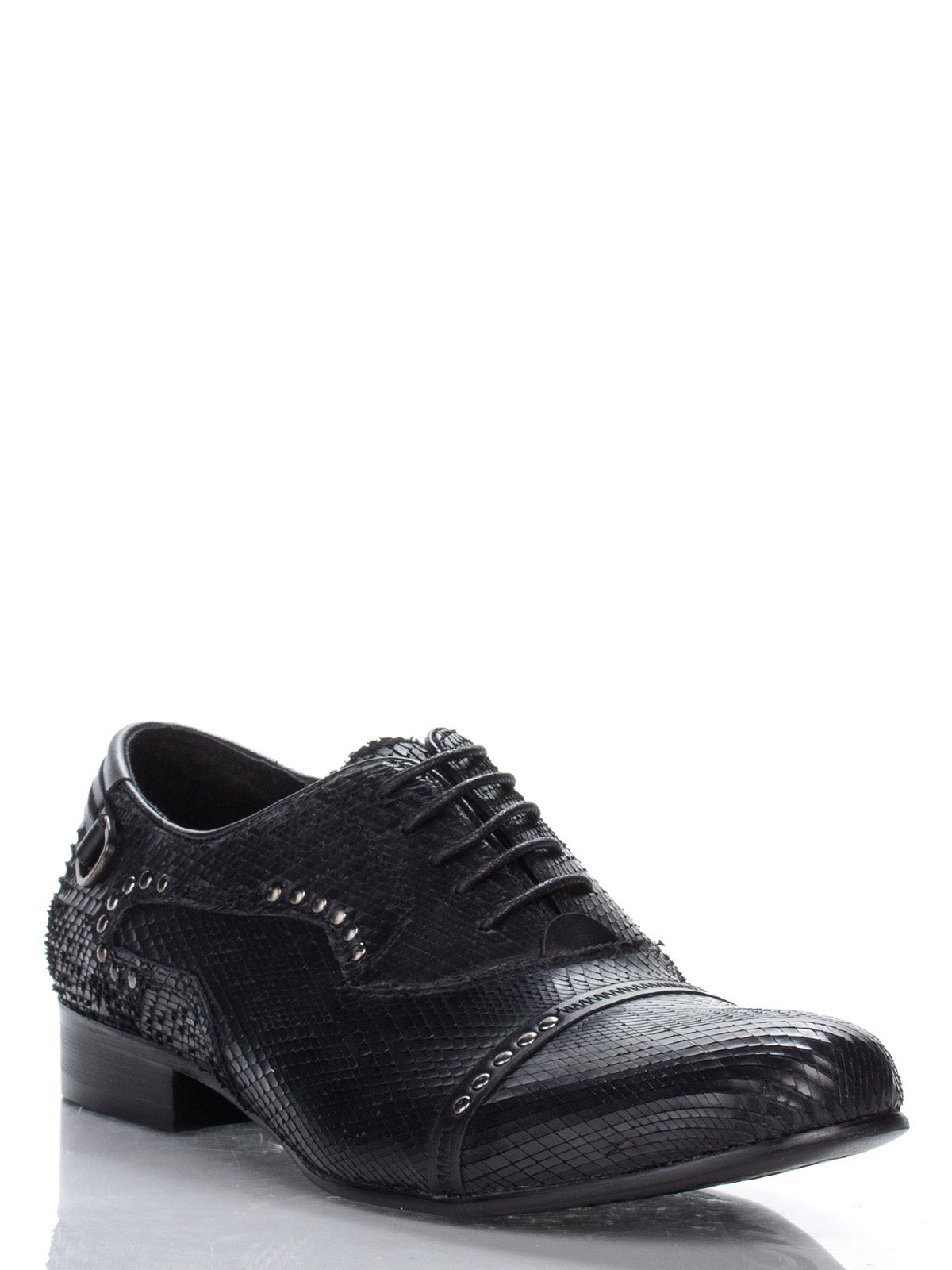 Туфли черные с декором | 1077645