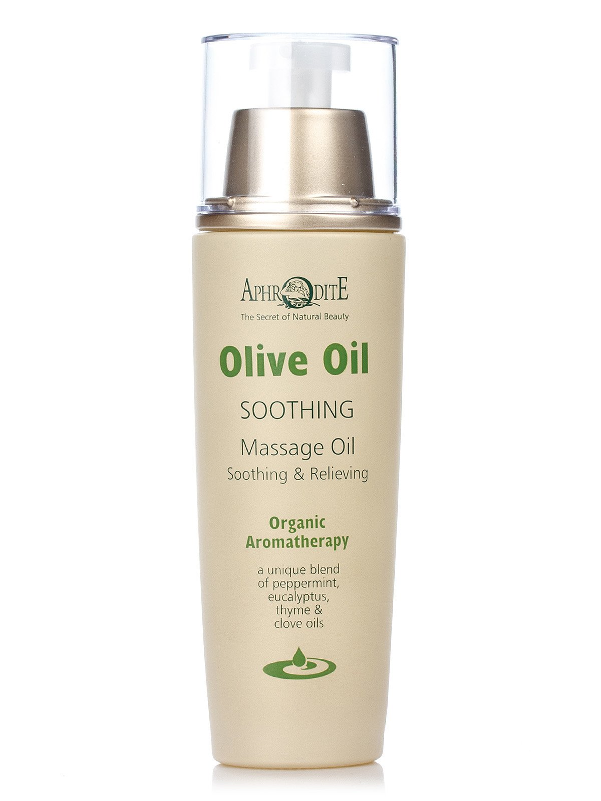 Олія масажна оливкова «Заспокійлива» Aphrodite olive oil body care (100 мл) | 1391773