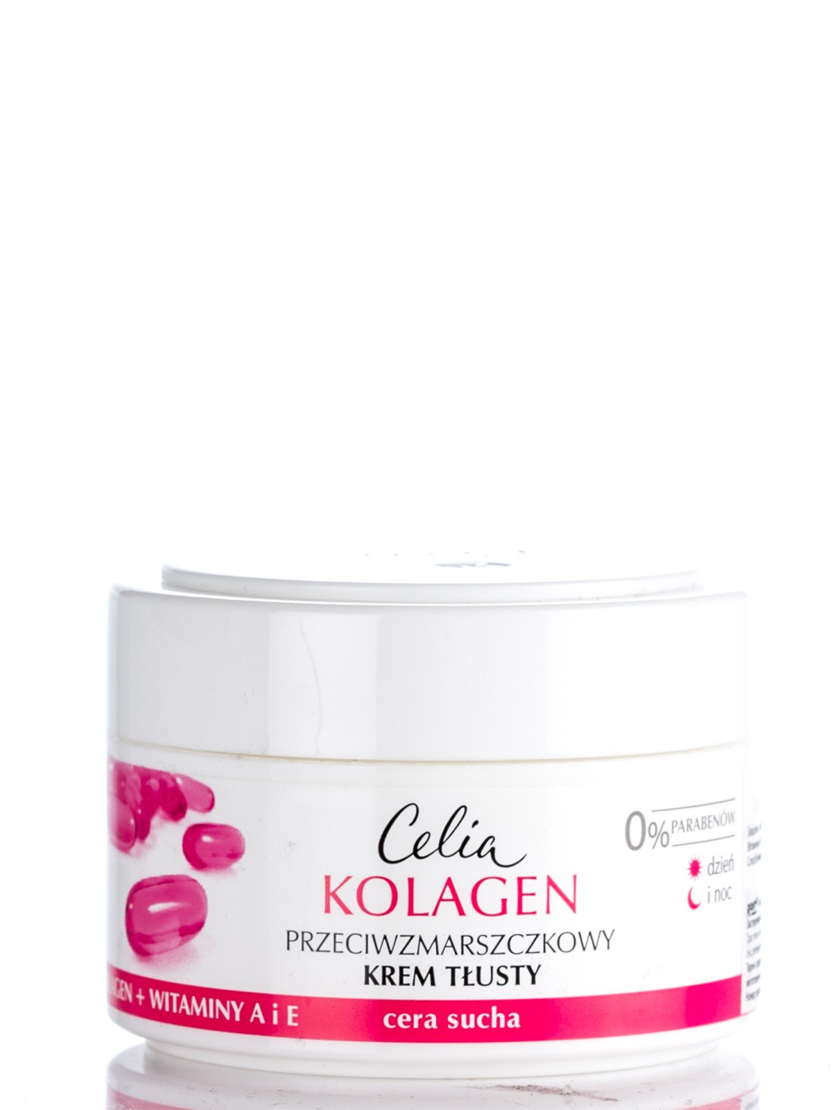 Крем для сухої шкіри обличчя проти зморшок Celia kolagen (50 мл) | 1419759