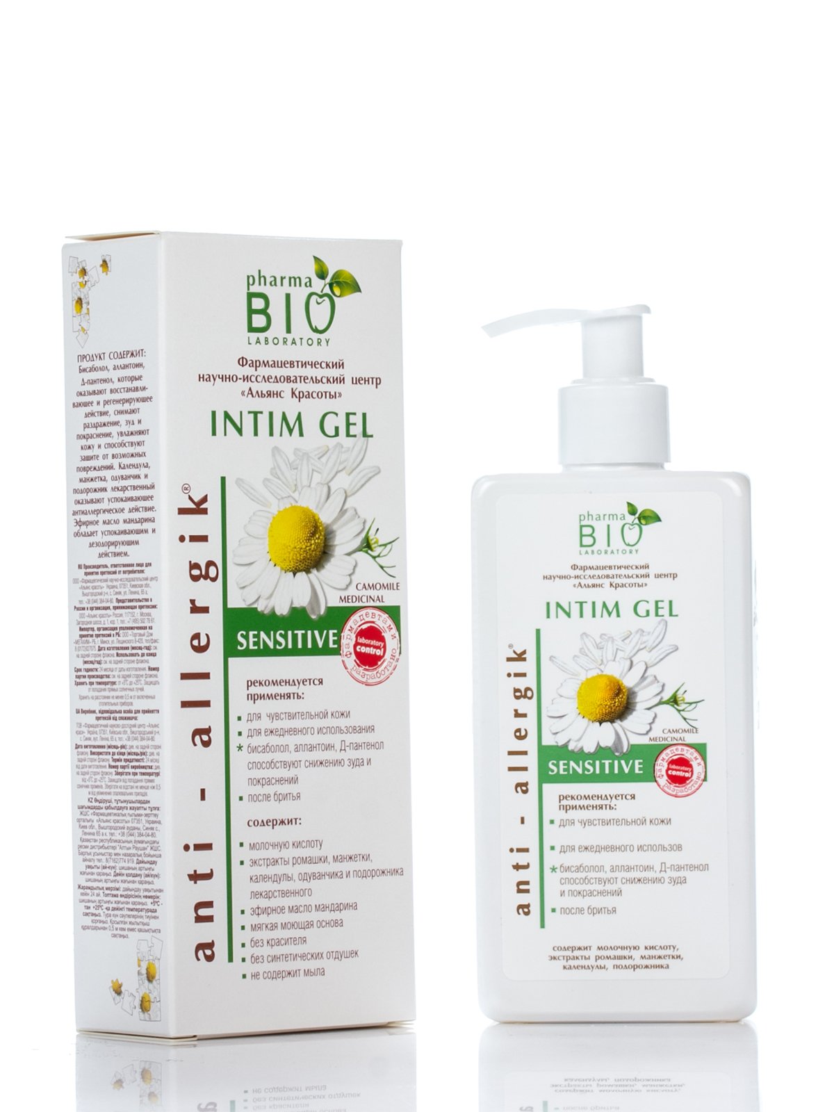 Гель для інтимної гігієни Intim Gel Sensitive (250 мл) | 1601908
