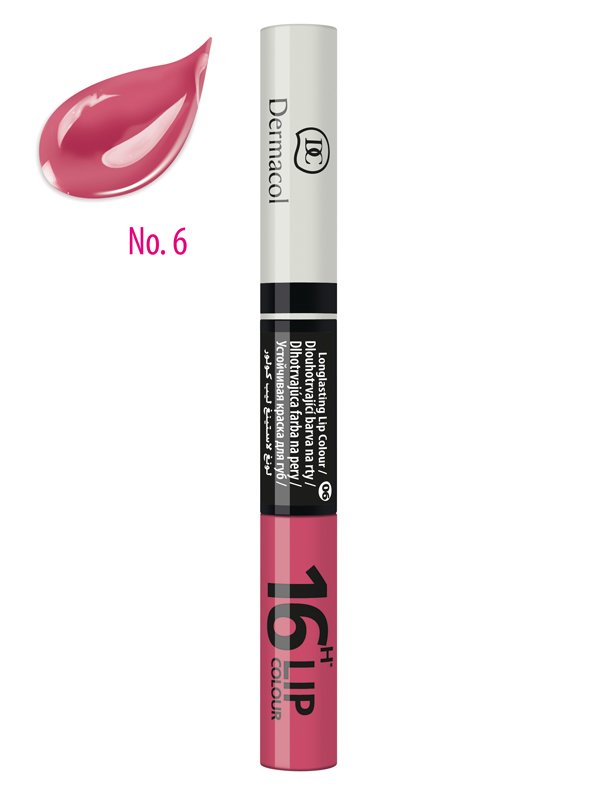 Стійка фарба для губ 16h Lip Colour 2 в 1 №6 (3 мл + 4,1 мл) | 1815358