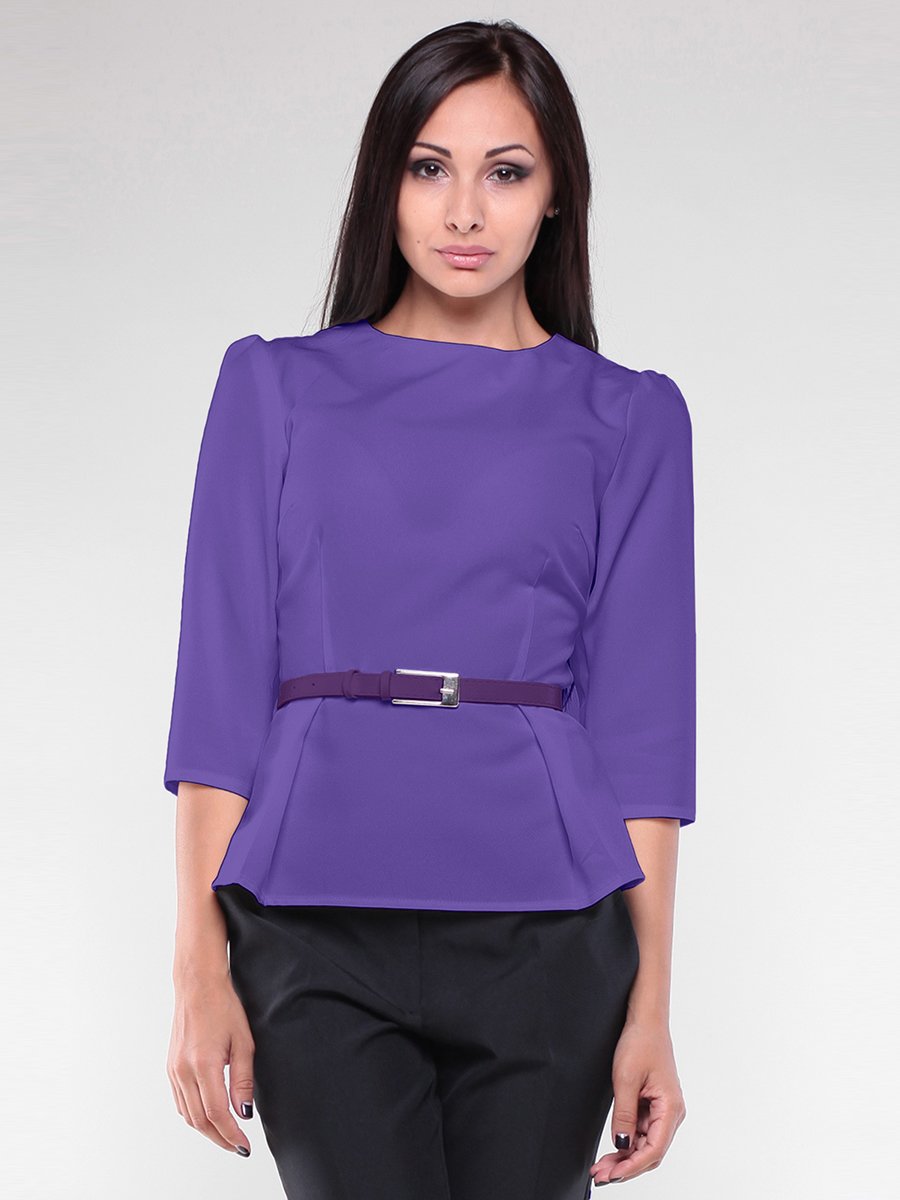 Блуза світло-фіалкового кольору | 1927078