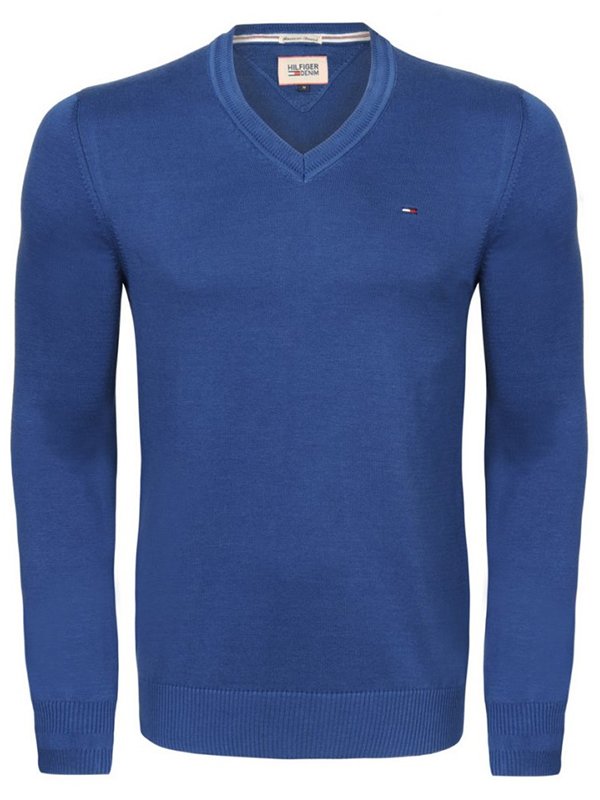 Пуловер синій | 1959621