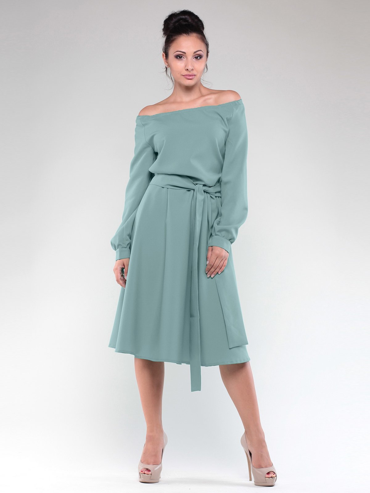 Сукня оливкового кольору | 1969869
