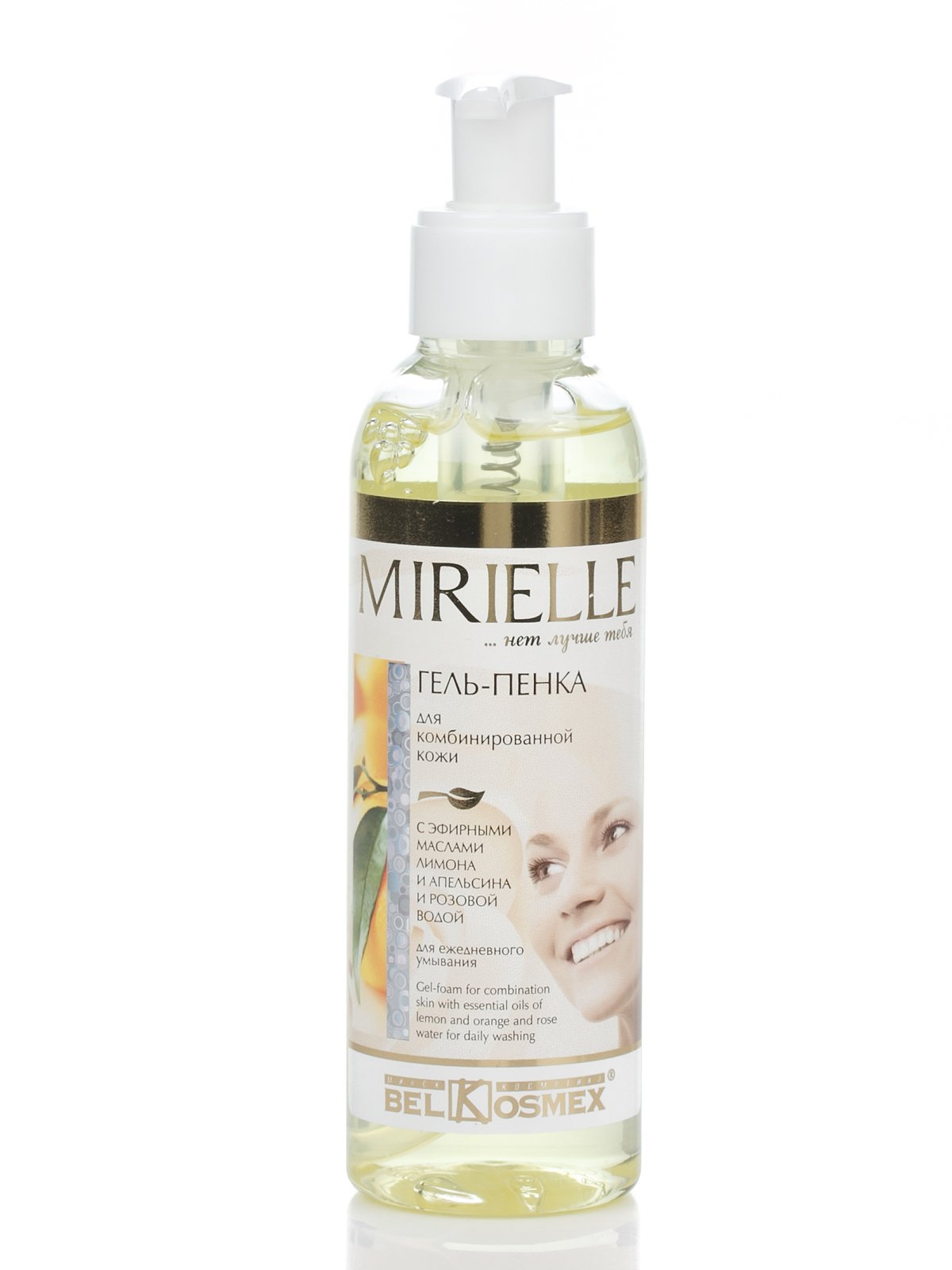 Гель-пінка Mirielle для комбінованої шкіри для щоденного вмивання (150 мл) | 2023831