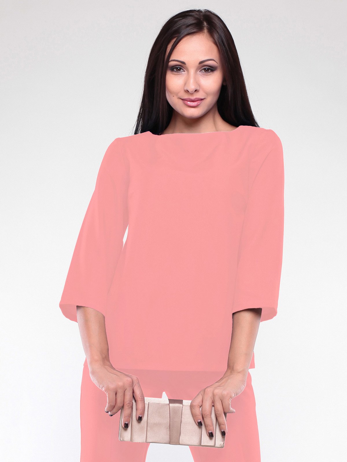 Блуза темно-персикового цвета | 2076007