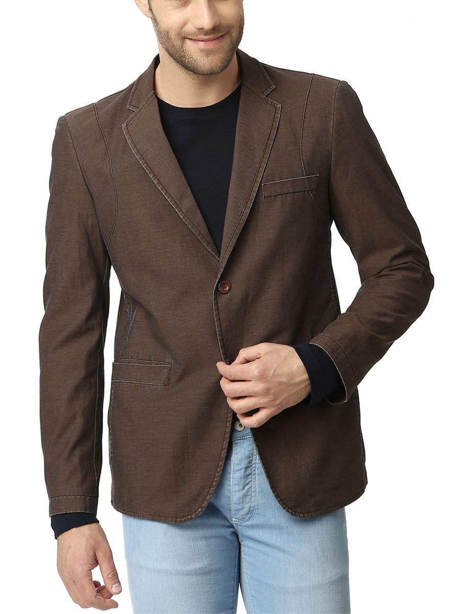 Пиджак коричневый | 2101793