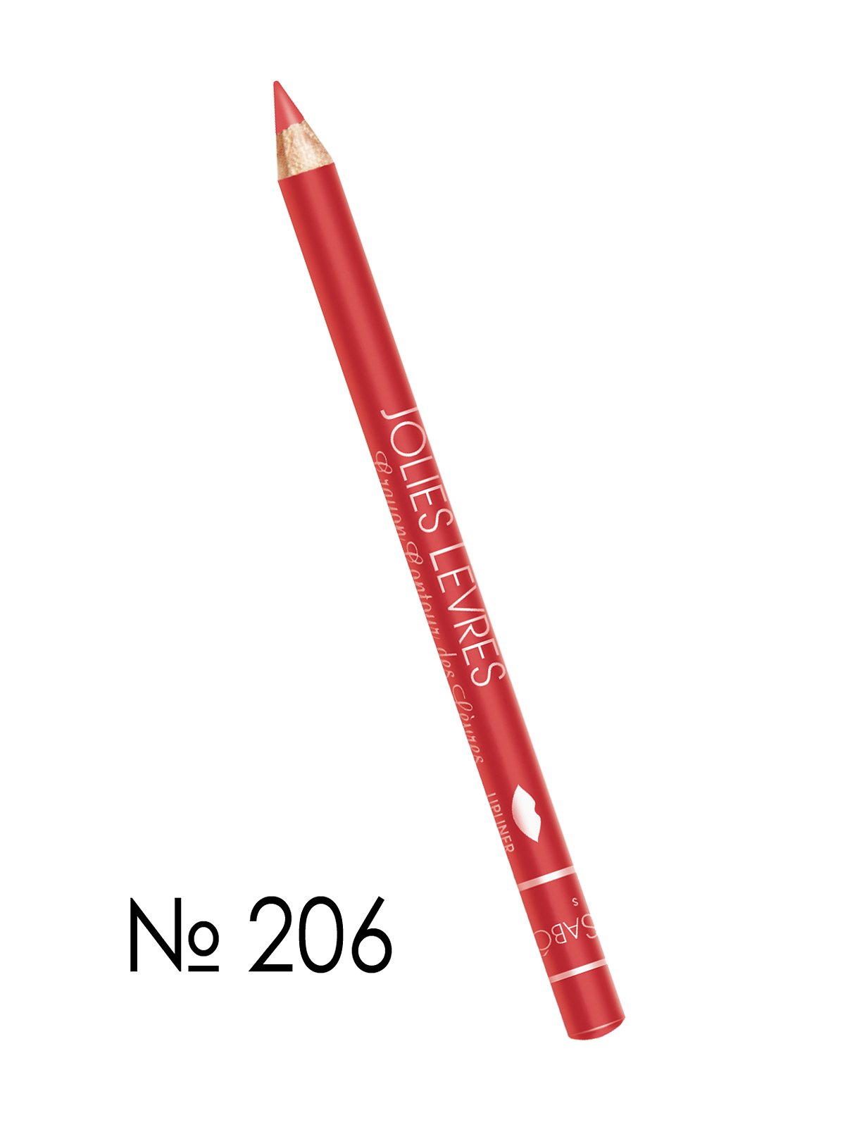 Олівець для губ Jolies Levres - № 206 (0,9 г) | 2138089