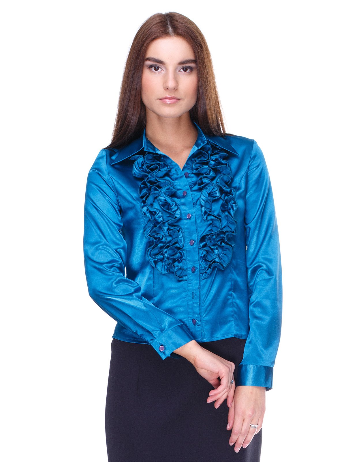 Блуза синя | 2150016