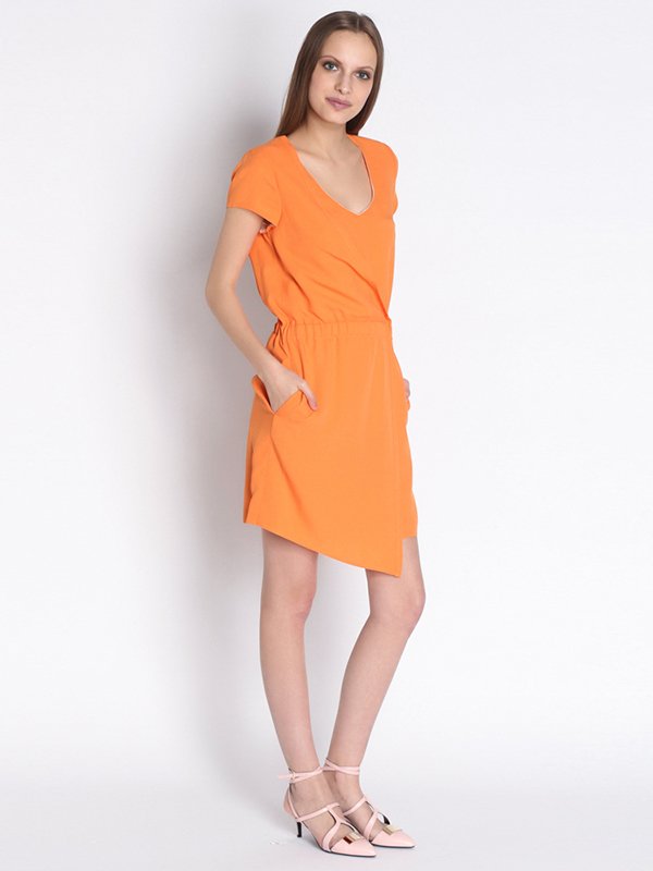 Платье оранжевое | 2204986