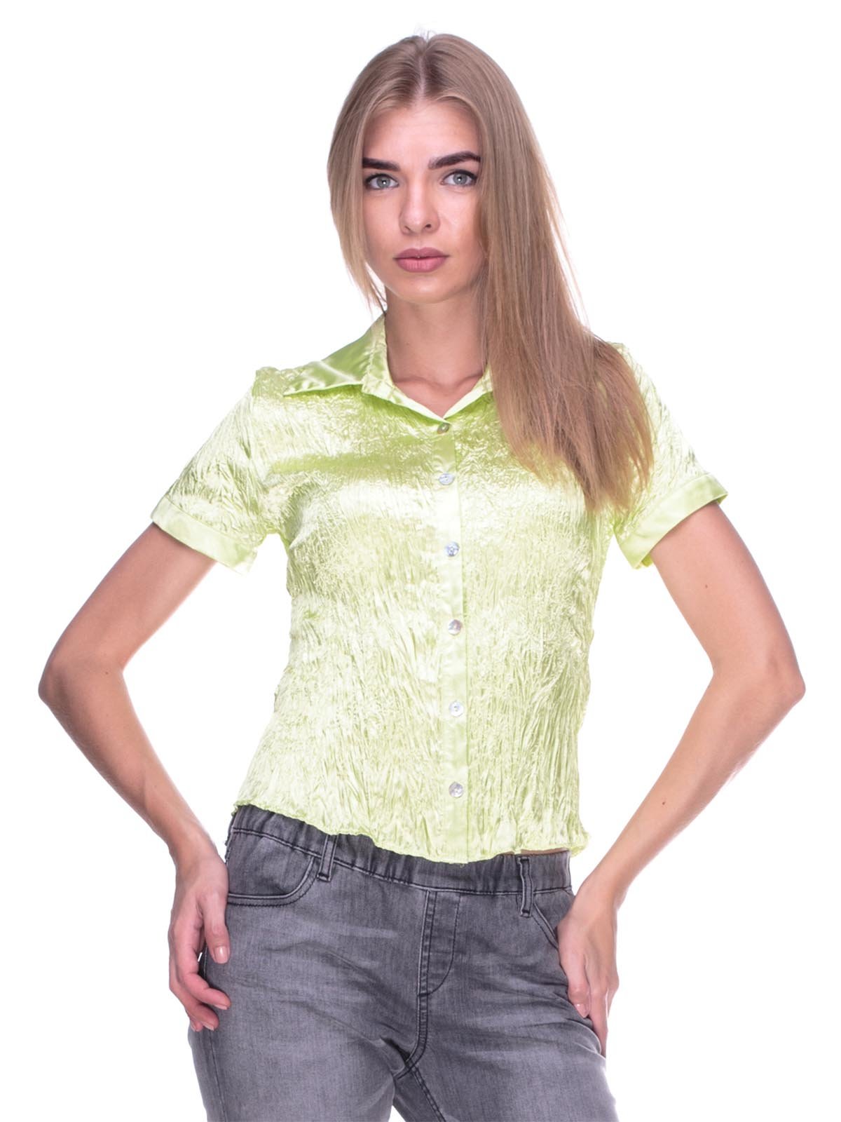 Блуза салатового цвета | 2443763