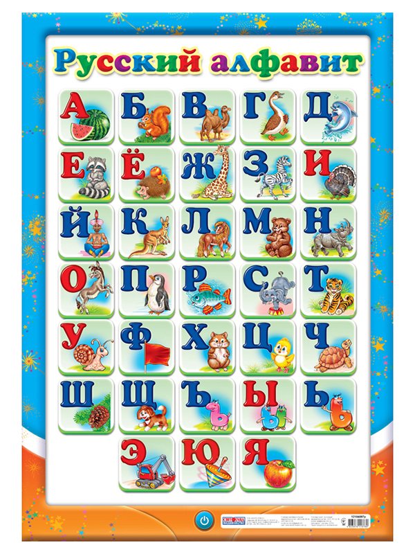Плакат «Російський алфавіт» (рос.) | 2600948