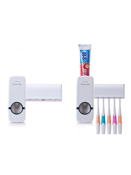 Дозатор зубной пасты с держателем для щеток | 2598633