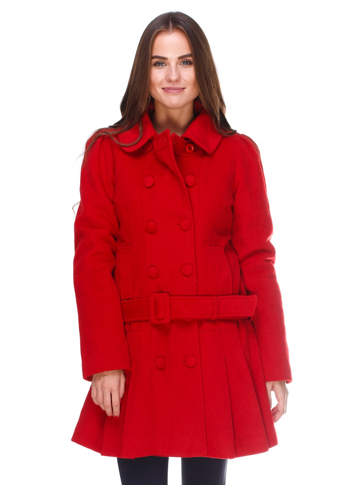 Пальто красное | 2658600