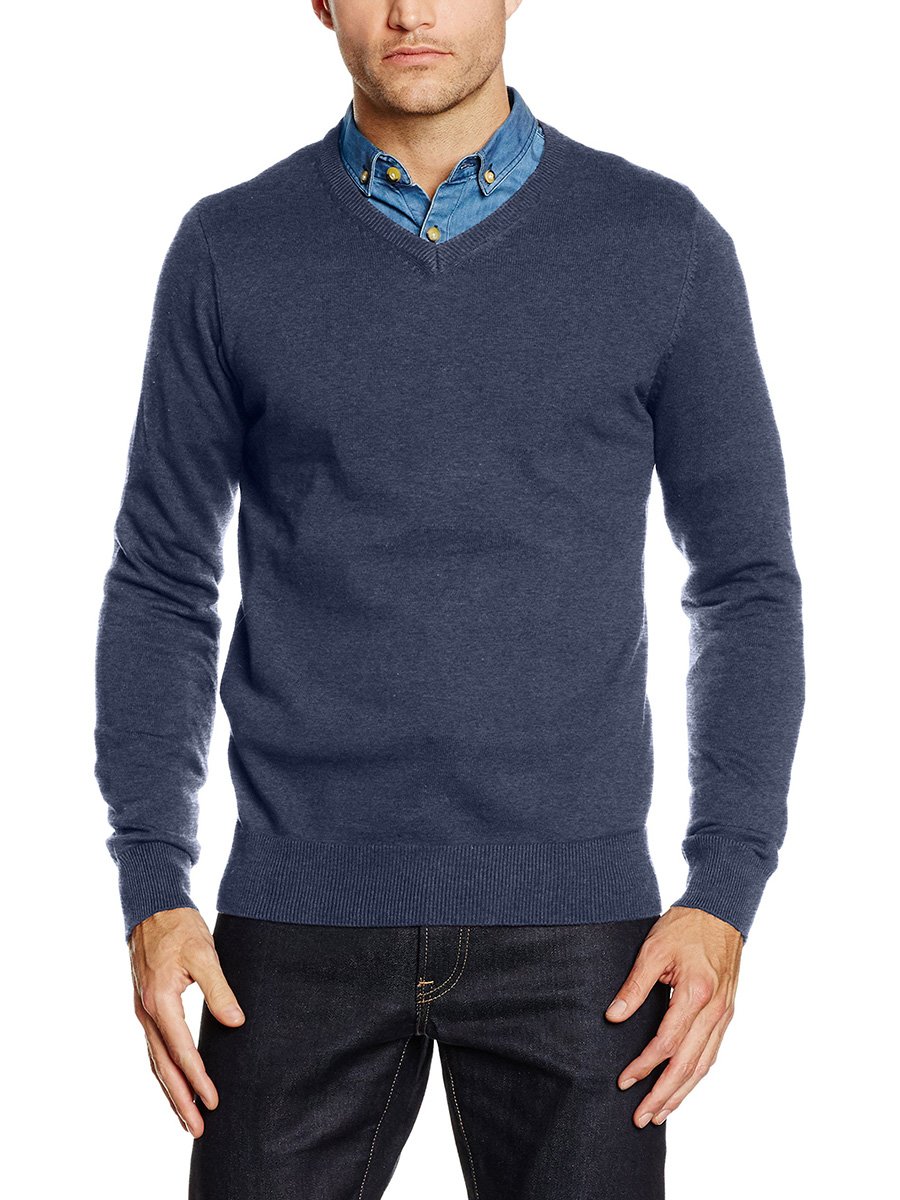 Пуловер синій | 2764034
