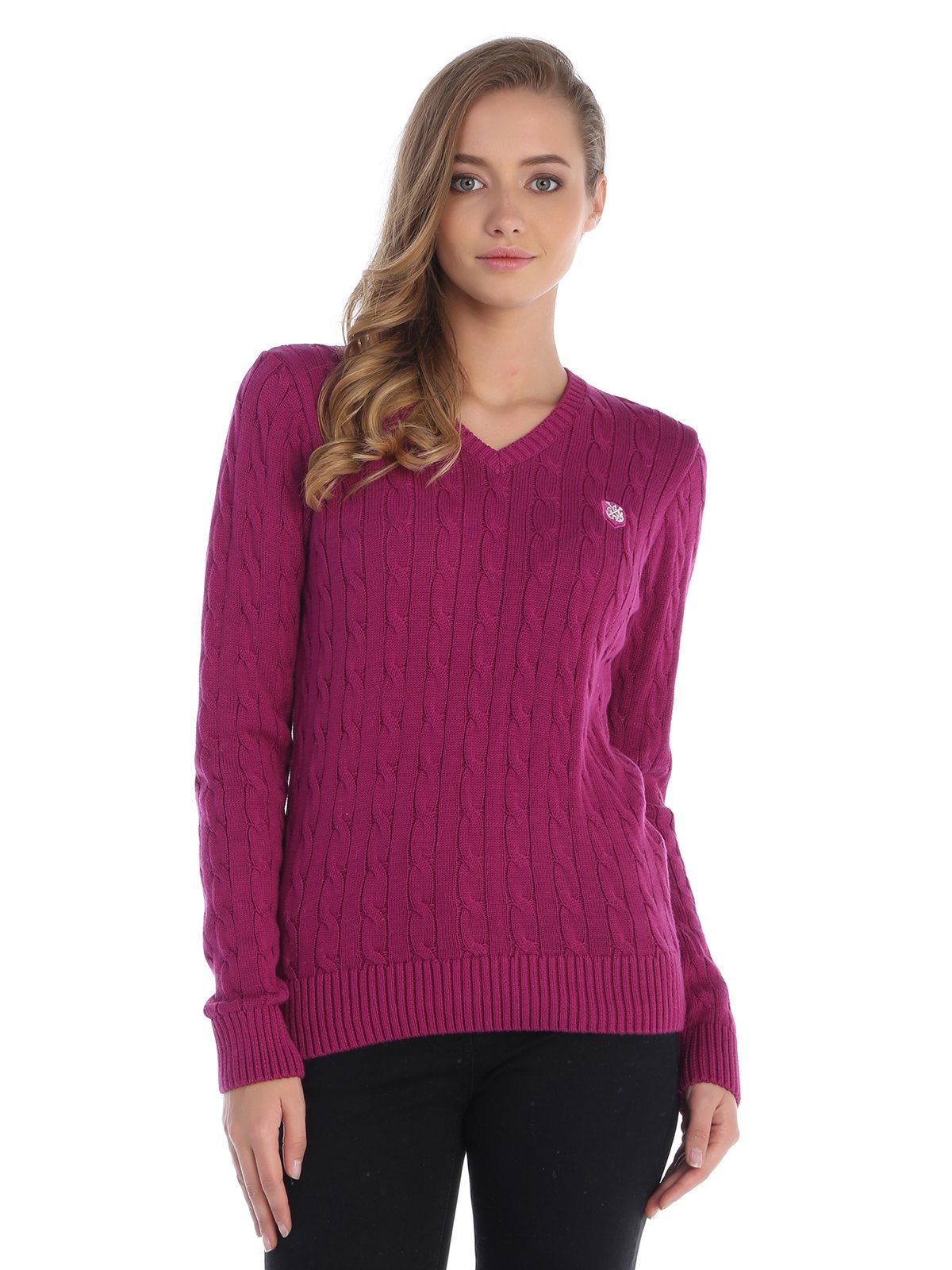 Пуловер фиолетовый | 2783530