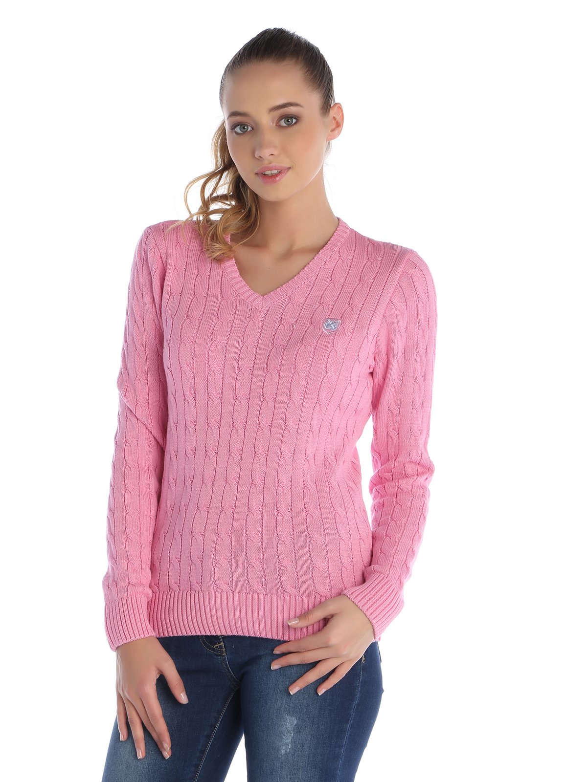 Пуловер рожевий | 2783533