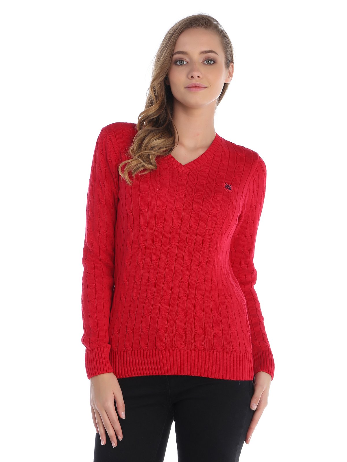 Пуловер червоний | 2783539