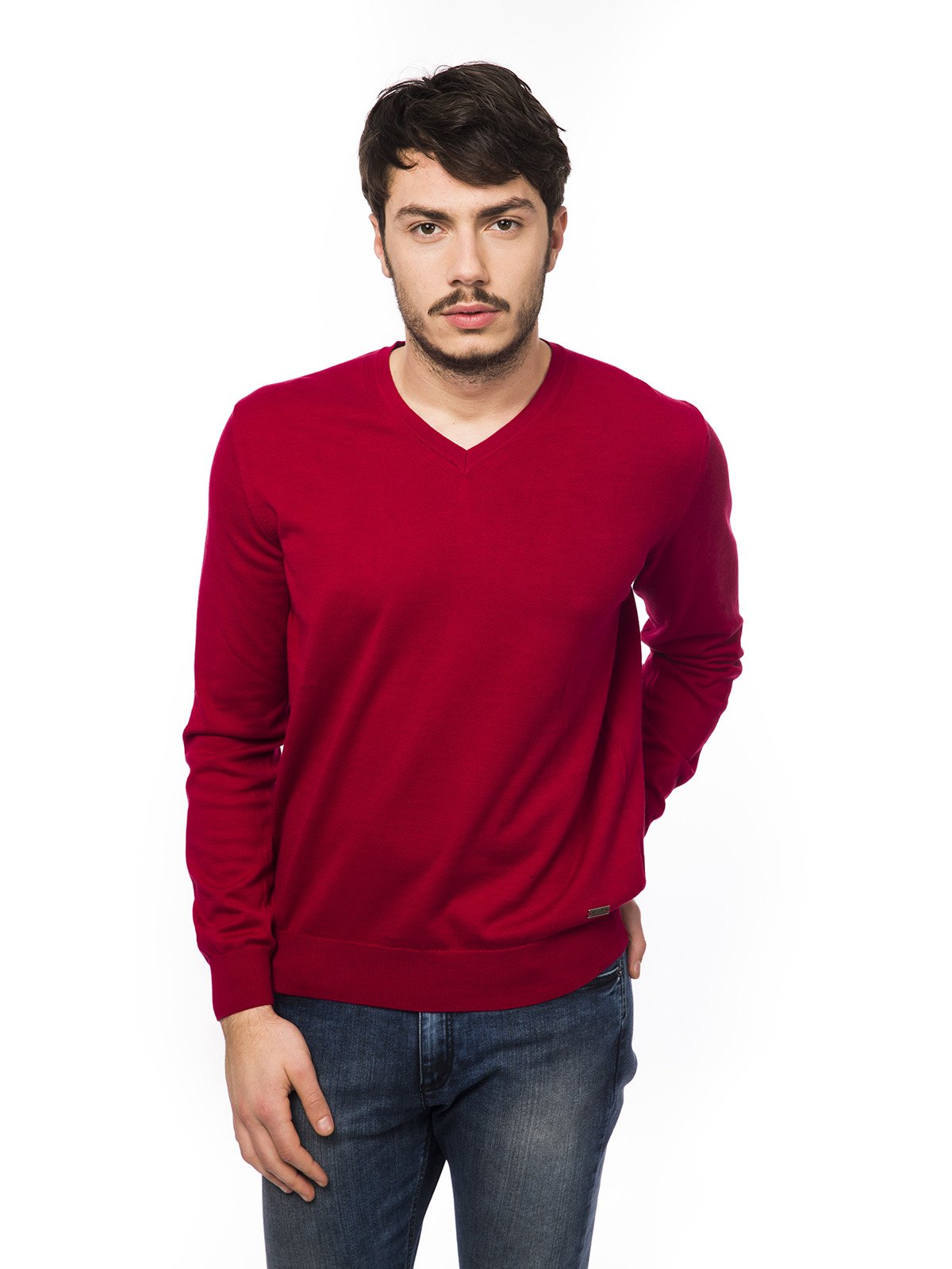 Пуловер червоний | 2717182