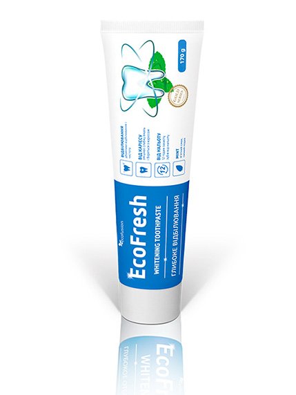 Зубна паста EcoFresh Whitening (170 г) | 2860571