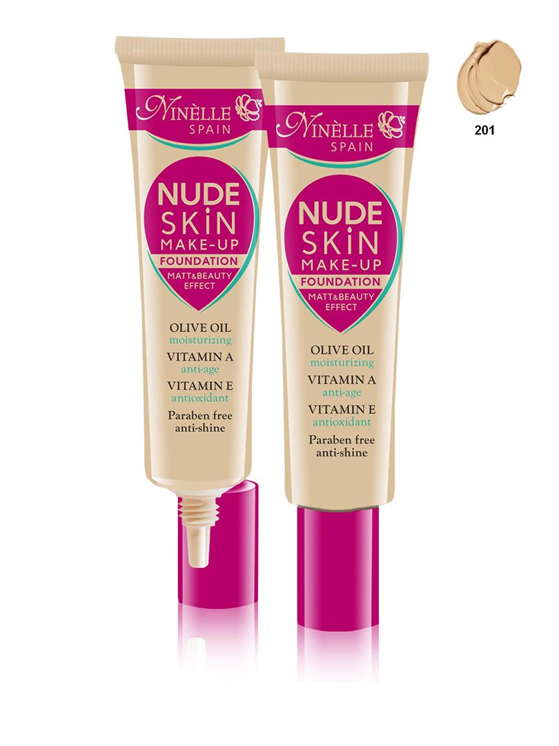 Тональный крем Nude Skin Make up — тон № 201 | 2915211