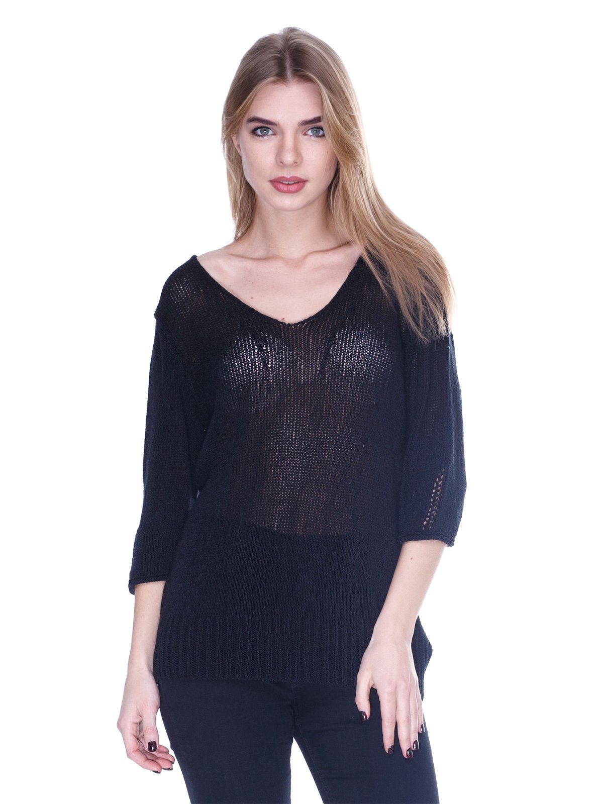 Пуловер чорний | 159550