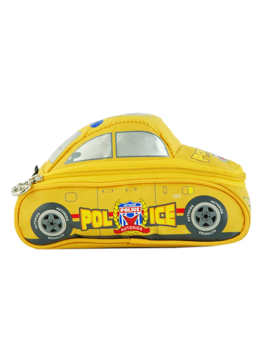 Пенал желтый «Полицейский автомобиль» | 2942447
