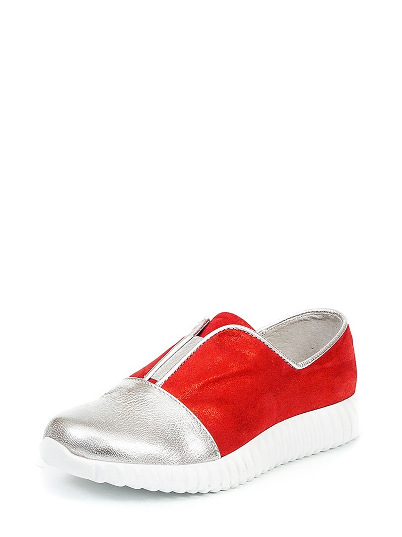 Туфлі червоно-сріблясті | 2991918