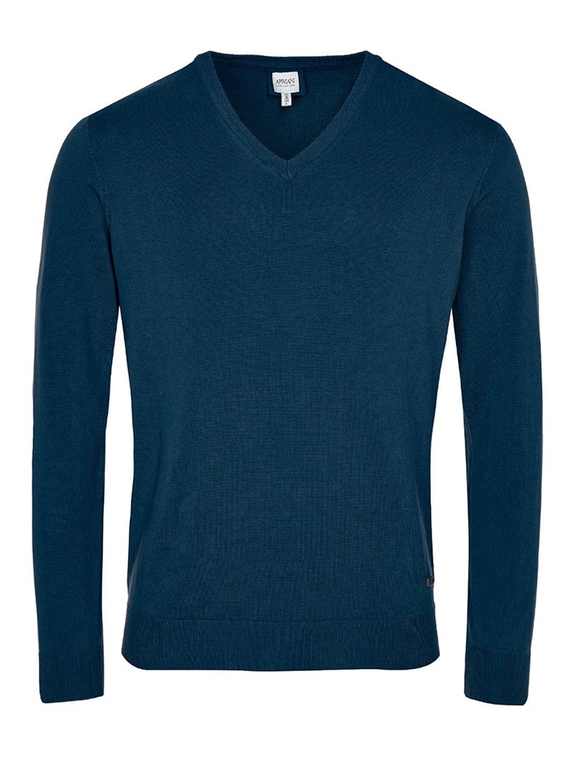 Пуловер синій | 2779131