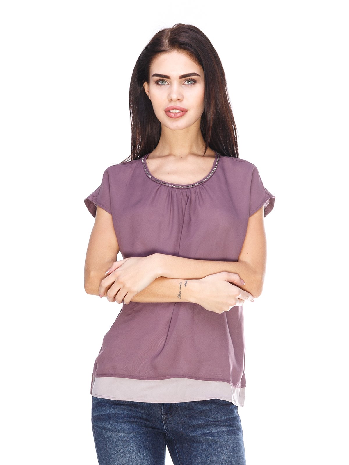 Блуза фіолетова | 3029895
