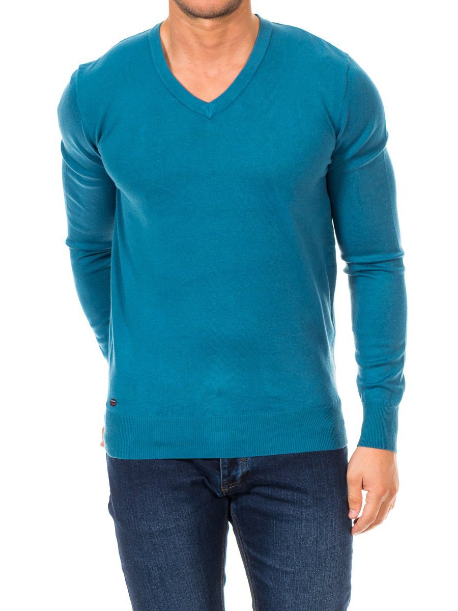 Пуловер бирюзовый | 3041353