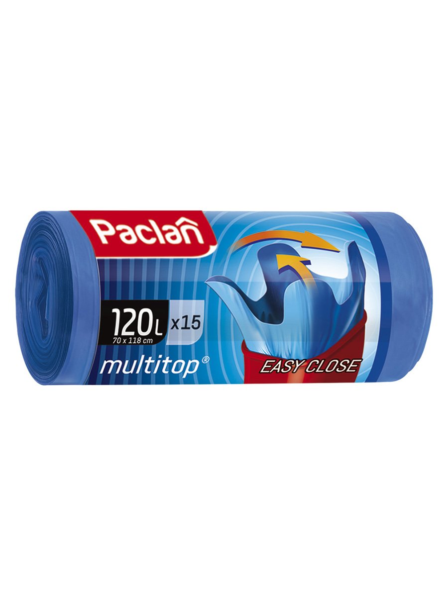 Мішки для сміття MultiTop Paclan (120лх15 шт.) | 3167141
