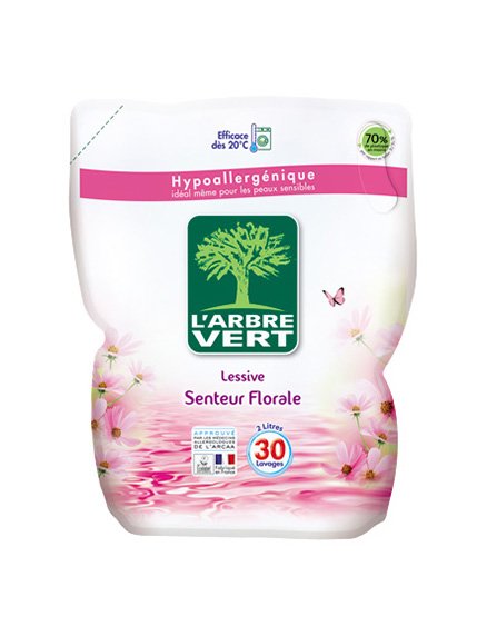 Засіб для прання L'Arbre Vert «Запасний блок - Аромат квітів» (2 л) | 3167203