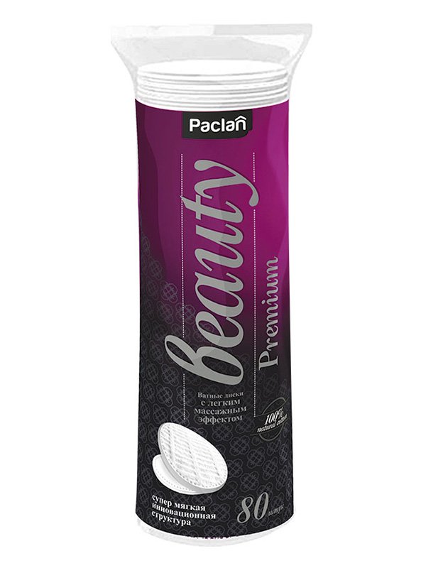Диски ватные Paclan Premium (80 шт.) | 3167115