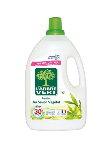 Средство для стирки L'Arbre Vert «Растительное мыло» (2 л) | 3167195