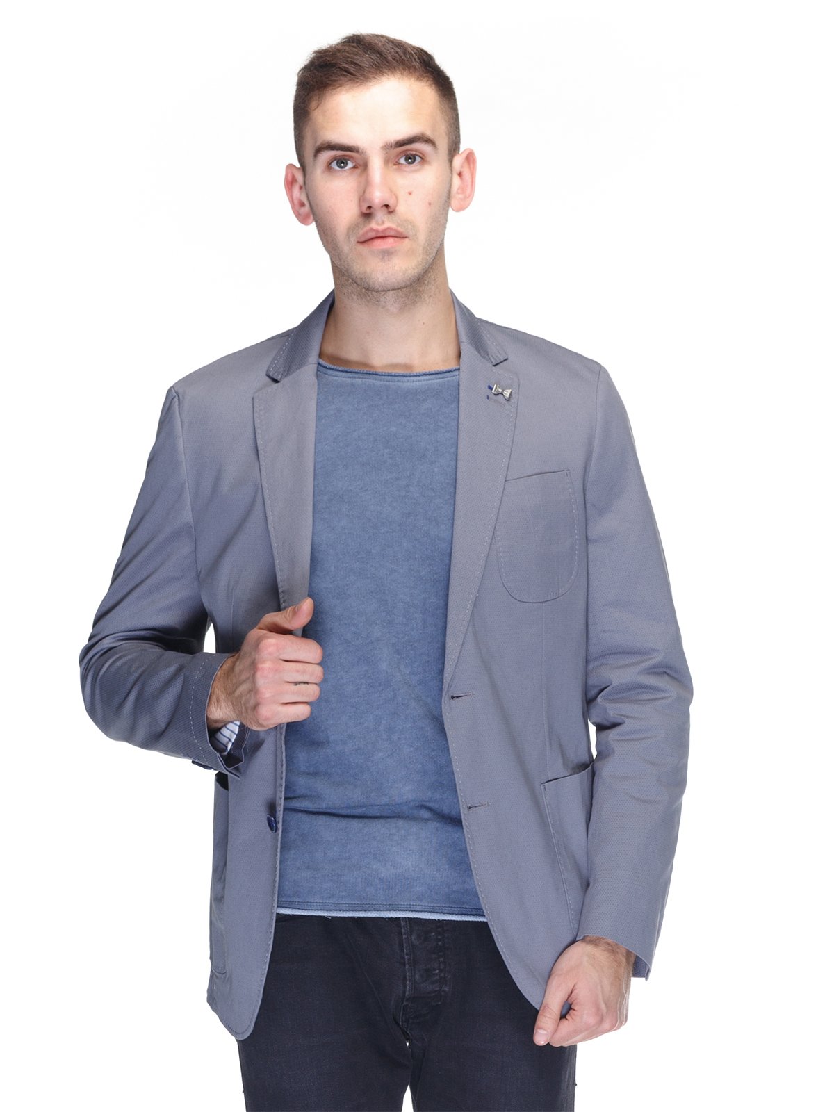 Пиджак серый | 3086524